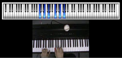 Piano Lesson With Keyboard Animation